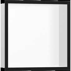 XtraStoris Individual MW Настінна ніша з рамкою 30х30х10см Matt Black (56099670)