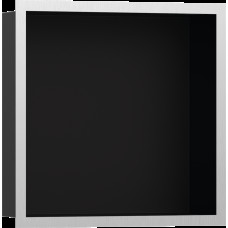 XtraStoris Individual MB Настінна ніша з рамкою 30х30х10см Brushed Stainless Steel (56098800)