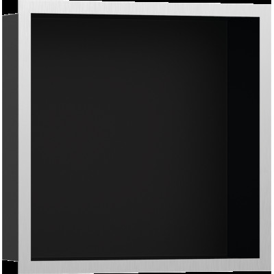 XtraStoris Individual MB Настінна ніша з рамкою 30х30х10см Brushed Stainless Steel (56098800)