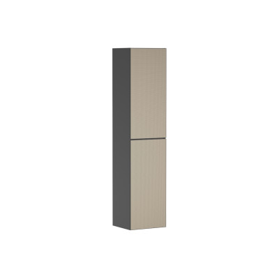 Пенал Xevolos E 1760/400/360 правый, Slate Matt Grey/Front Patterned Bronze (54223390)