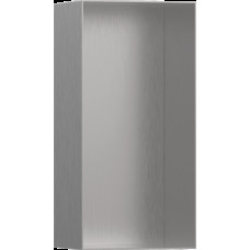 XtraStoris Minimalistic Настінна ніша з відкритою рамкою 30х15х10см Brushed Stainless Steel (56070800)
