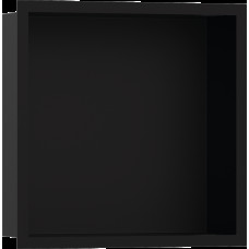 XtraStoris Individual MB Настінна ніша з рамкою 30х30х10см Matt Black (56098670)