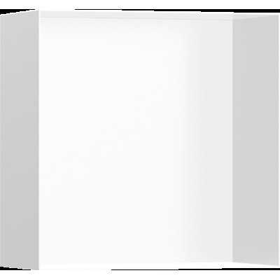 XtraStoris Minimalistic Настінна ніша з відкрито рамкою 30х30х14см Matt White (56079700)