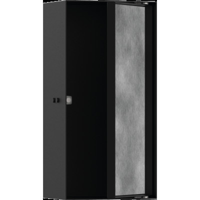 XtraStoris Rock Настенная ниша с дверцей 30х15х10см Matt Black (56082670)