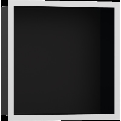 XtraStoris Individual MB Настенная ниша с рамкой 30х30х10см Matt White (56098700)