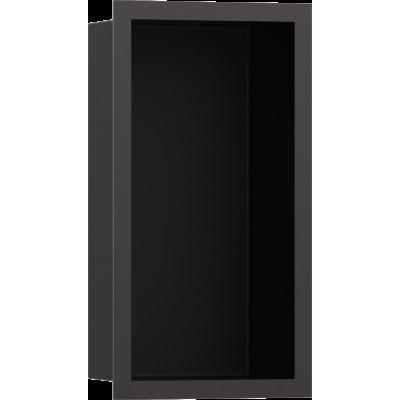 XtraStoris Individual MB Настінна ніша з рамкою 30х15х10см Brushed Black Chrome (56095340)