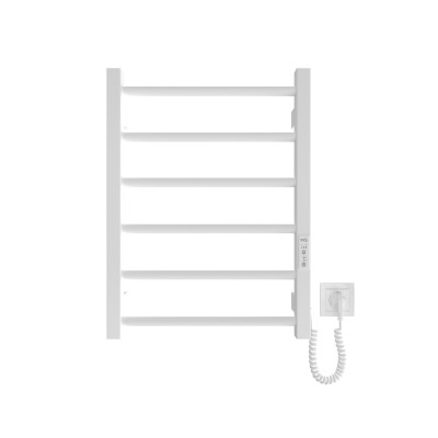 Електрична рушникосушарка HF Leeds 570x430 білий мат