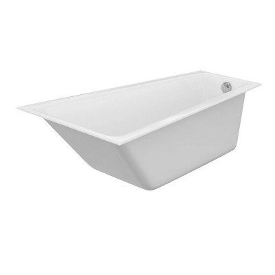Ванна асиметрична ліва Crea 160x100, Cersanit Ванна асиметрична ліва Crea 160x100, Cersanit
