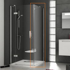 Душевая стенка неподвижная одноэлементная SMARTLINE SMPS-100 R Transparent, RAVAK