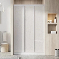 Душевые двери трехэлементные ASDP3-100 1980 Pearl White RAVAK