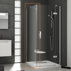 Душевая стенка неподвижная одноэлементная SMARTLINE SMPS-90 L Transparent, RAVAK