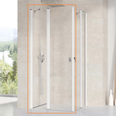 Душевая дверь двухэлементная CHROME CRV2-100 Transparent, (1QVA0100Z1) RAVAK