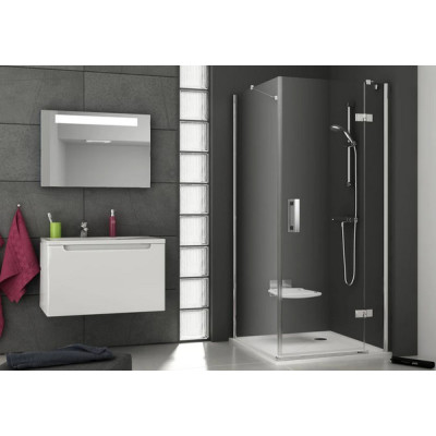 Душова стінка нерухома одноелементна SMARTLINE SMPS-90 R Transparent, RAVAK