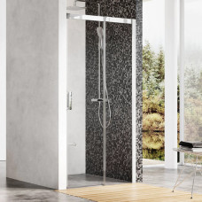 Душевые двери двухэлементные MSD2-120 R Transparent, (0WPG0C00Z1) RAVAK