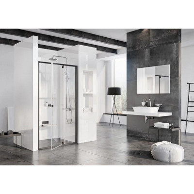 Душевые двери двухэлементные PDOP2-100 Transparent, (03GA0300Z1) RAVAK Душевые двери двухэлементные PDOP2-100 Transparent, (03GA0300Z1) RAVAK