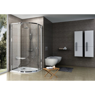 Душевая кабина полукруглая PIVOT PSKK3-90 Transparent, (37677U00Z1) RAVAK Душевая кабина полукруглая PIVOT PSKK3-90 Transparent, (37677U00Z1) RAVAK