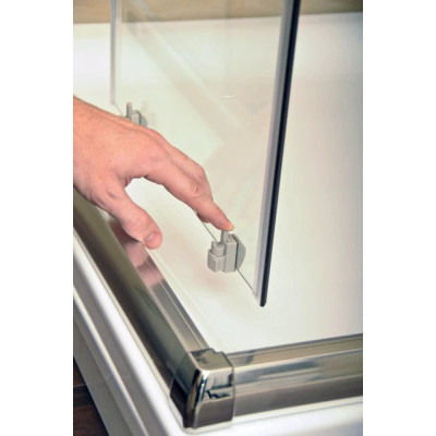 Душова кабіна напівкругла BLCP4-90 SABINA Transparent, (3B270C40Z1) RAVAK
