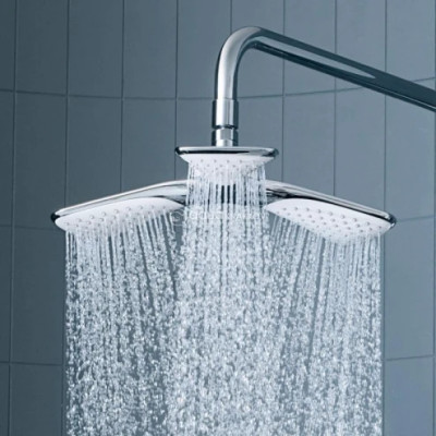 Душевая система Dual Shower System Fizz (6709505-00), Kludi Душевая система Dual Shower System Fizz (6709505-00), Kludi