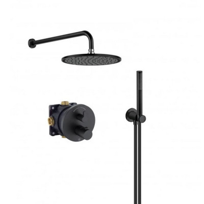 Душова система 7 в 1 Nova Fonte 208313915 Black matt Kludi