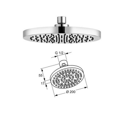 Душевая система 7 в 1 Pure&Easy (376300565), Kludi Душевая система 7 в 1 Pure&Easy (376300565), Kludi