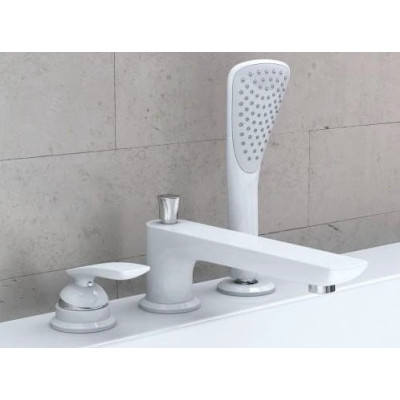 Смеситель для ванны DN 15 Balance (524479175) белый, Kludi Смеситель для ванны DN 15 Balance (524479175) белый, Kludi