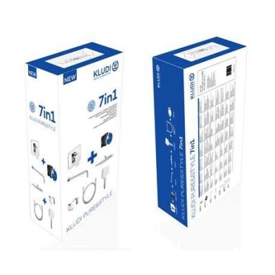 Душевая система 7 в 1 Pure&Easy (406300575), Kludi Душевая система 7 в 1 Pure&Easy (406300575), Kludi