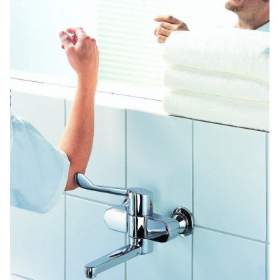 Смеситель локтевой DN 15 Medi Care (349210524), Kludi Смеситель локтевой DN 15 Medi Care (349210524), Kludi