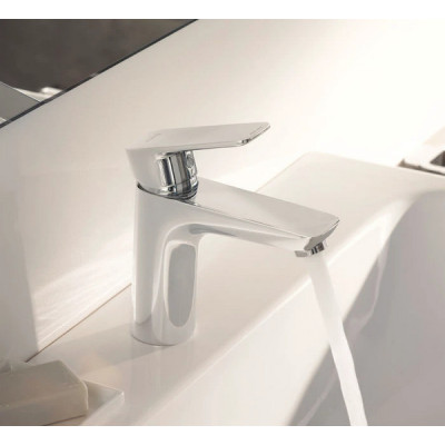 Смеситель для умывальника 100 DN 15 Pure&Style (402920575), Kludi Смеситель для умывальника 100 DN 15 Pure&Style (402920575), Kludi