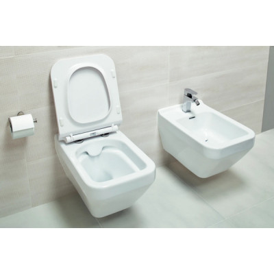 Унітаз підвісний CREA CLEAN ON прямокутний Церсаніт УКРАЇНА Унітаз підвісний CREA CLEAN ON прямокутний Церсаніт УКРАЇНА