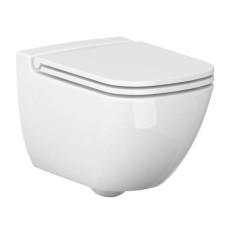 Подвесной унитаз Caspia Clean On с крышкой Slim soft close (SZCZ1001671773), Cersanit