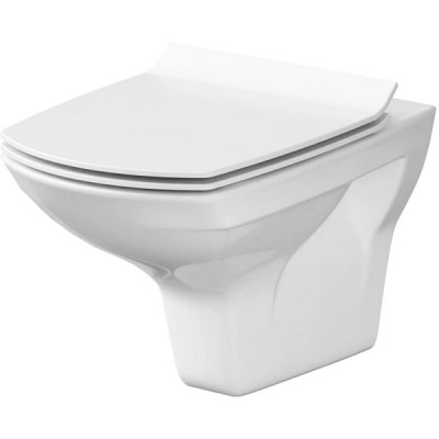 Кришка для унітаза Carina Slim soft-close (CSSD1003571852), Cersanit
