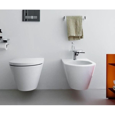 Биде подвесное Kartell by Laufen Rimless H8303317573021 White matt LAUFEN