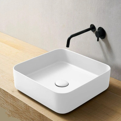 Умывальник Shui Comfort Quadrato 40 (SHCOLAQ40), CIELO Умывальник Shui Comfort Quadrato 40 (SHCOLAQ40), CIELO