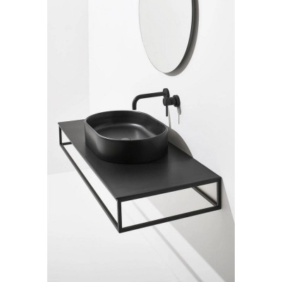 Умивальник 60 FORIU FO02NM Black Matte SIMAS