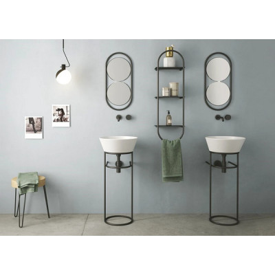 Умывальник WA 01 Wave (WA01) Glossy white SIMAS