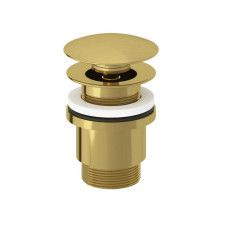 Донний клапан Push-Open 10426N0-00 brushed gold Kludi