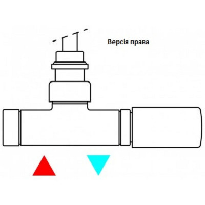 Набор интегрированный термостатический правый белый мат Unico All in One Terma Набор интегрированный термостатический правый белый мат Unico All in One Terma