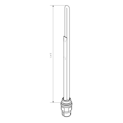 ТЕН Split 0,8 кВт WETS108K-D (800W) Terma