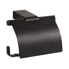 Держатель туалетной бумаги 135012010 Nero с крышкой Bemeta Чехия