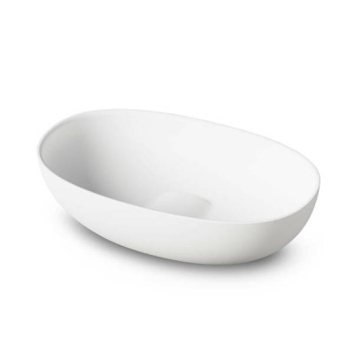 Раковина PAA Bella Silkstone IBELS/00 на стільницю, білий мат