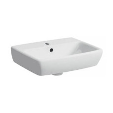 Раковина Geberit Smyle Square 500.322.01.7 45 см, отв. під зміш по центру, колір білий глянець