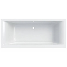 Ванна акрилова Geberit Selnova Square Duo 554.387.01.1 180х80 см з ніжками, білий глянець