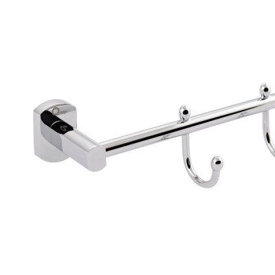 Держатель для полотенца Qtap Liberty 3 крючка 365 мм QTLIBCRM11543 Chrome Держатель для полотенца Qtap Liberty 3 крючка 365 мм QTLIBCRM11543 Chrome