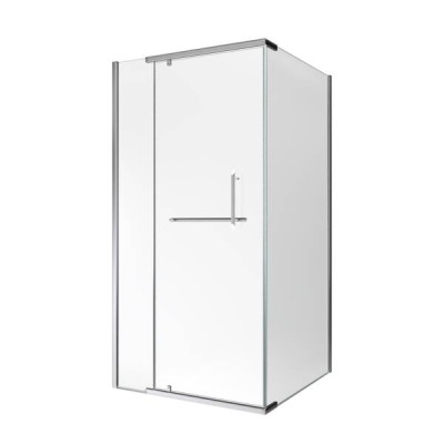 Душова кабіна Devit Comfort FEN2223 100х100 см профіль хром/прозоре скло