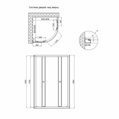 Душевая кабина Qtap Taurus CRM1011AC6 100х100 см, стекло Clear 6 мм покрытие CalcLess, без поддона Душевая кабина Qtap Taurus CRM1011AC6 100х100 см, стекло Clear 6 мм покрытие CalcLess, без поддона