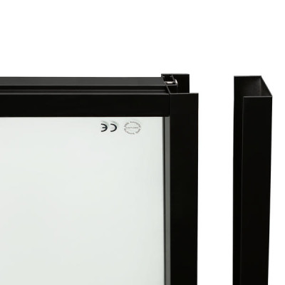 Душова кабіна Qtap Scorpio BLA10115-AC6 100x100 см, скло Clear 6 мм, покриття CalcLess без піддона