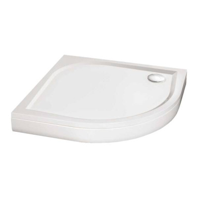 Душовий піддон Devit Universal FTR4009 90х90х13,5 чверть кола з ніжками, панелю, сифоном