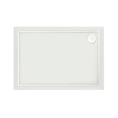 Душовий піддон Qtap Tern 3012812 120x80x12 см + сифон