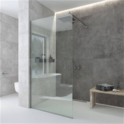 Душове огородження Walk-In Devit Style DS80200 80x200 см, профіль хром