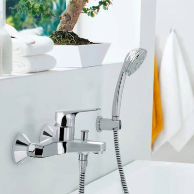 Змішувач для ванни BauFlow 23601000 Змішувач для ванни BauFlow 23601000